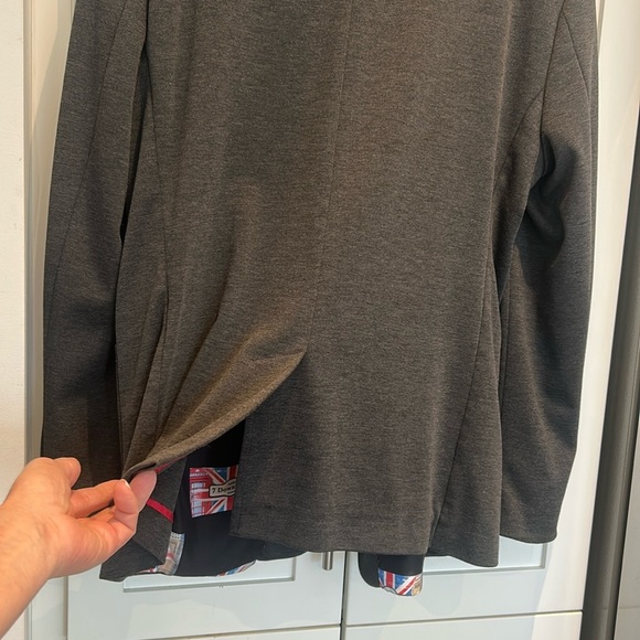 7 Downie St. Men’s Knit Jersey Stretch Gray Blazer Casual Sport Size am - Picture 6 of 17